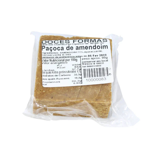 Paçoca DOCES FORMAS 80g