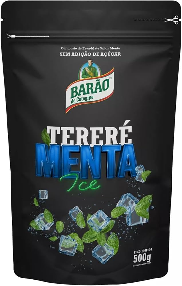 Erva Terere Menta Ice BARÃO 500 gr