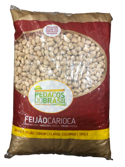 Feijão Carioca Tipo 1 PEDAÇOS DO BRASIL 1 Kg