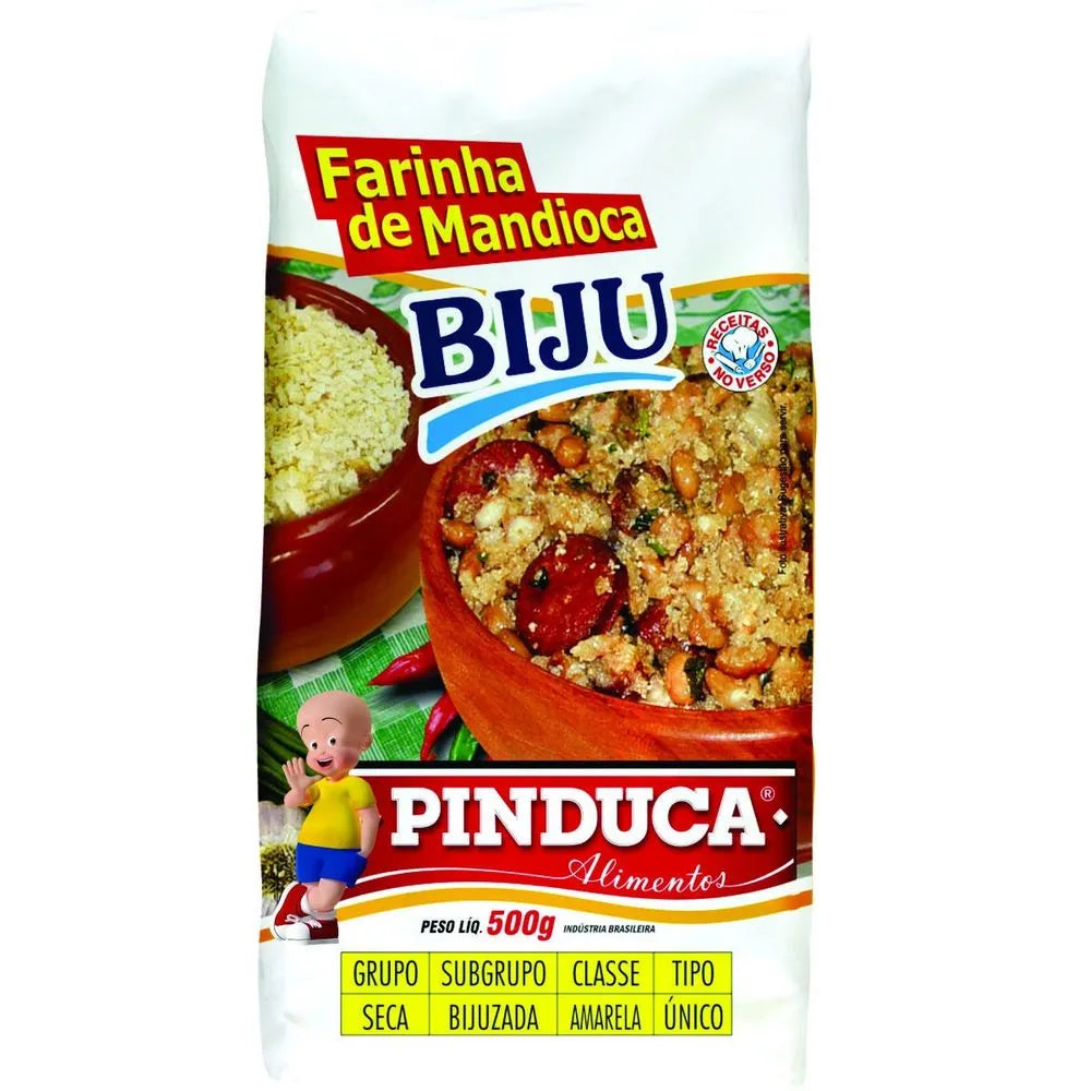 Farinha Mandioca Biju PINDUCA 500 g