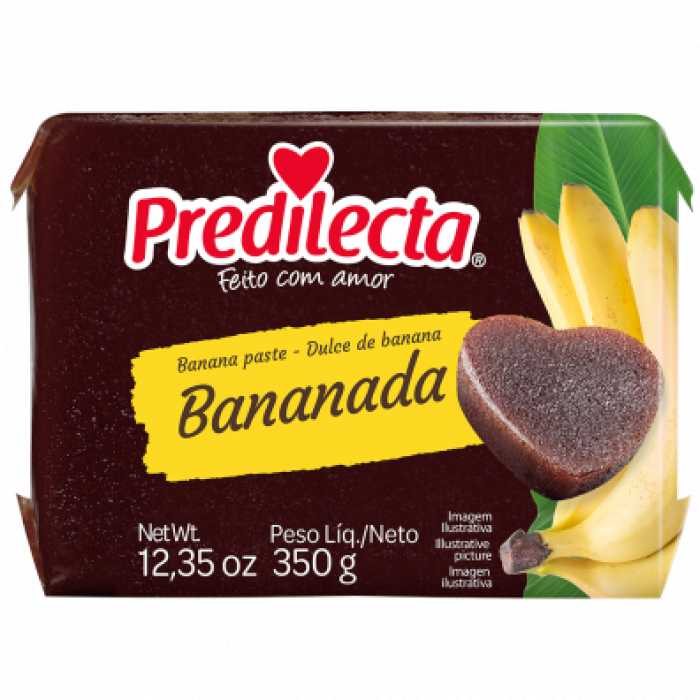 Bananada Tablete PREDILECTA 350 gr