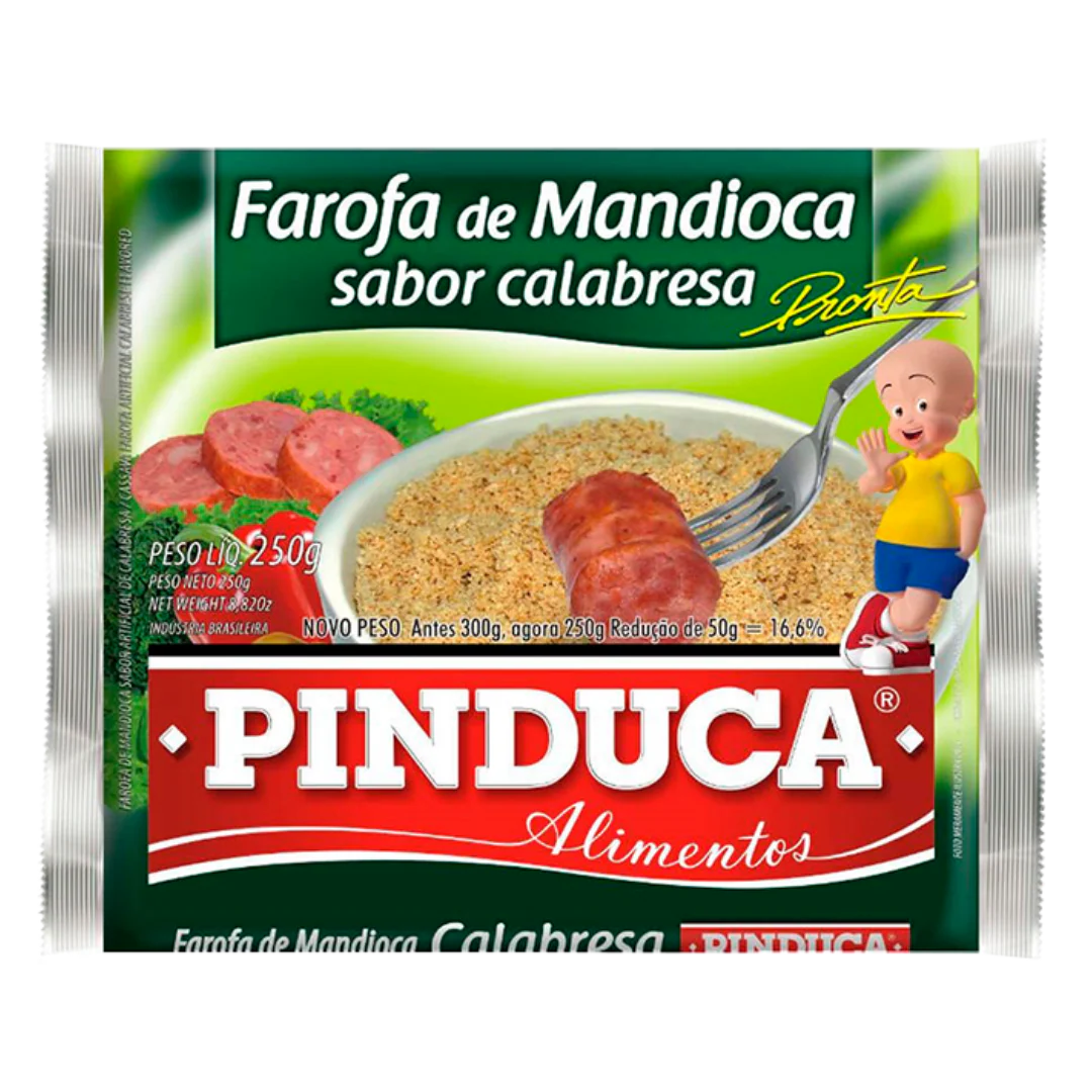 Farofa Mandioca Calabresa PINDUCA 250 g