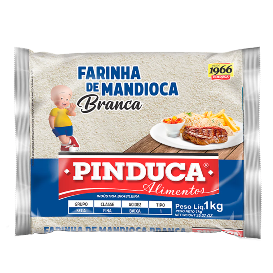 Far. Mandioca Grossa Crua PINDUCA 1Kg