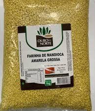 Far. de Madioca tipo Puba Amarela Grossa OURO DO NORTE 1 Kg