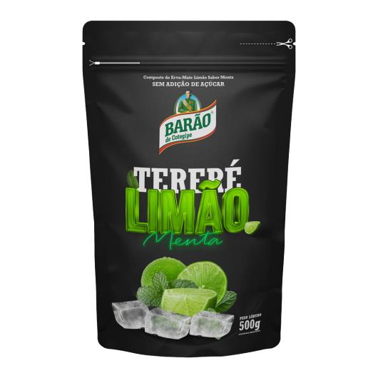Erva Terere Menta e Limão Extra Forte BARÃO 500 gr
