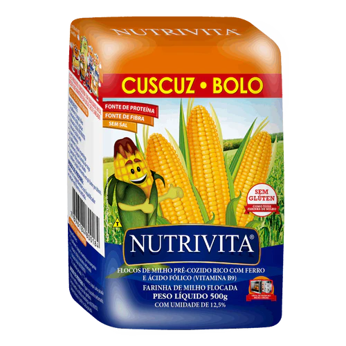 Flocos p/ Cuscuz NUTRIVITA 500 g