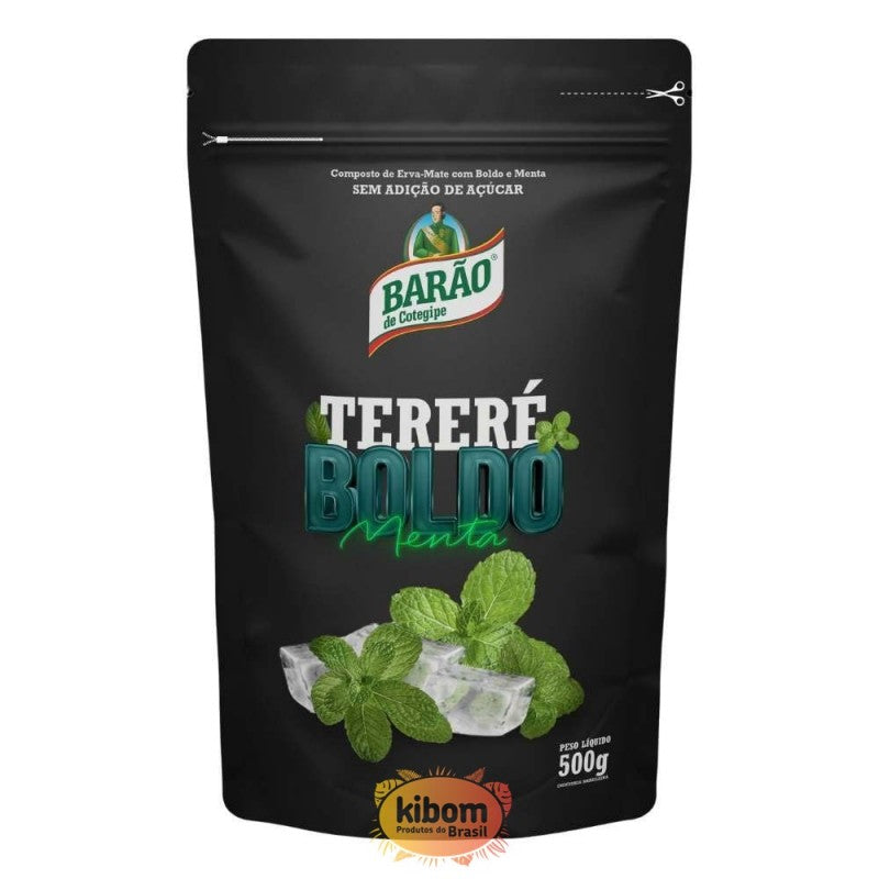 Erva Terere Menta e Boldo BARÃO 500 gr
